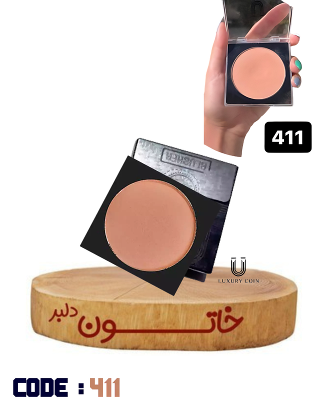 رژگونه لاکچری کوین ۴۱۱ گلبهی جذاب | Luxury Coin Blush 411 Peachy – جلوه طبیعی و دلبرانه